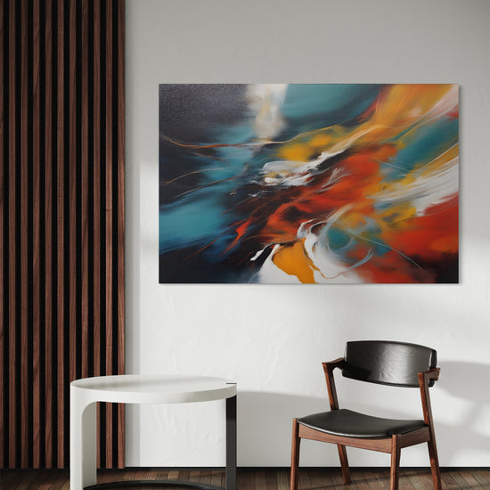 Mystic Hues Abstract Canvas - Blanq Canvas