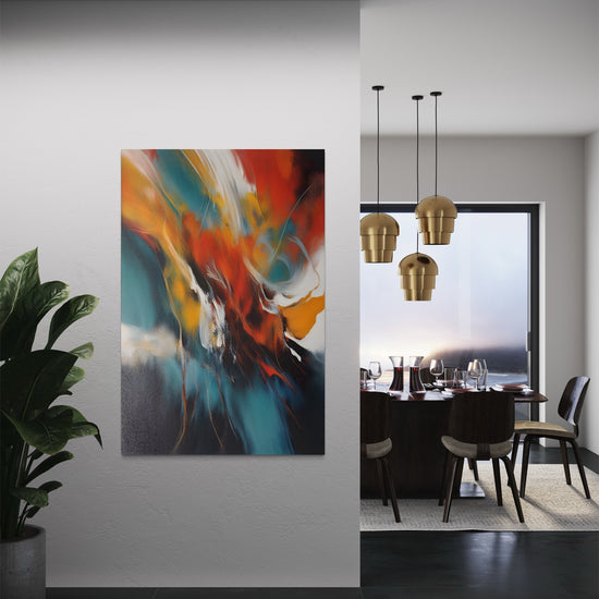 Mystic Hues Abstract Canvas - Blanq Canvas