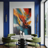 Mystic Hues Abstract Canvas - Blanq Canvas