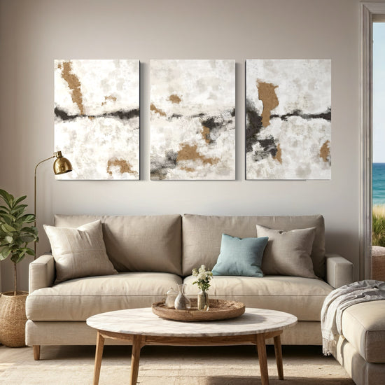 Neutral Narratives Set Of 3 Wall Art 