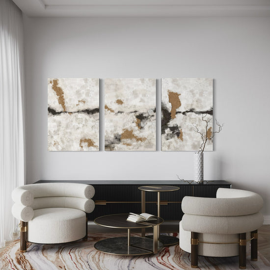 Neutral Narratives Set Of 3 Wall Art 