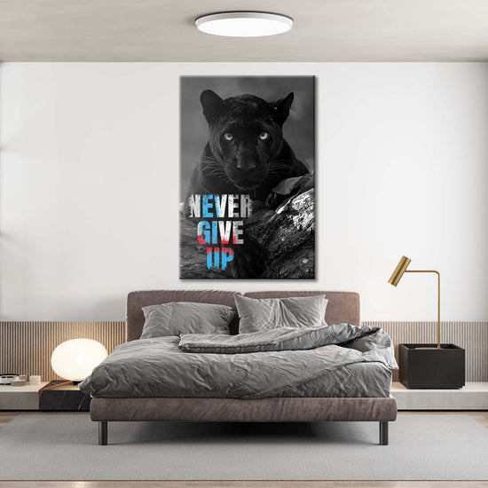 Never Give Up Canvas 