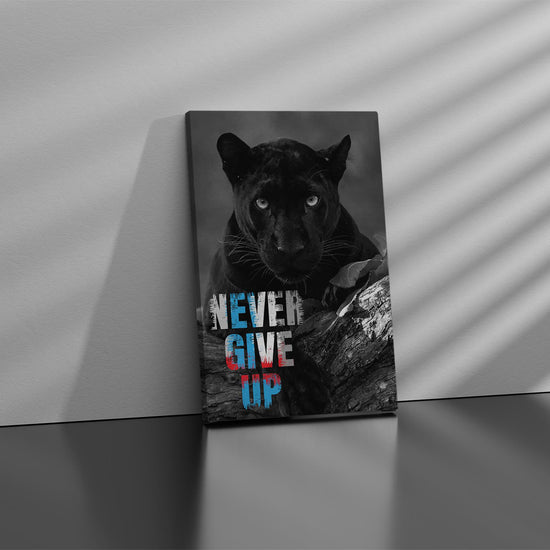 Never Give Up Canvas 