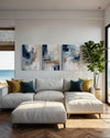 OCEANS EMBRACE SET OF 3 WALL ART 