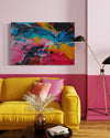 Paint Splatter Abstract Canvas - Blanq Canvas