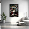 Poker Wolf Canvas 