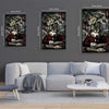 Poker Wolf Canvas 