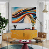 Rainbow Reverie Abstract Canvas