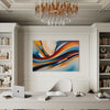 Rainbow Reverie Abstract Canvas