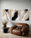 SOFT SHADOWS SET OF 3 WALL ART 