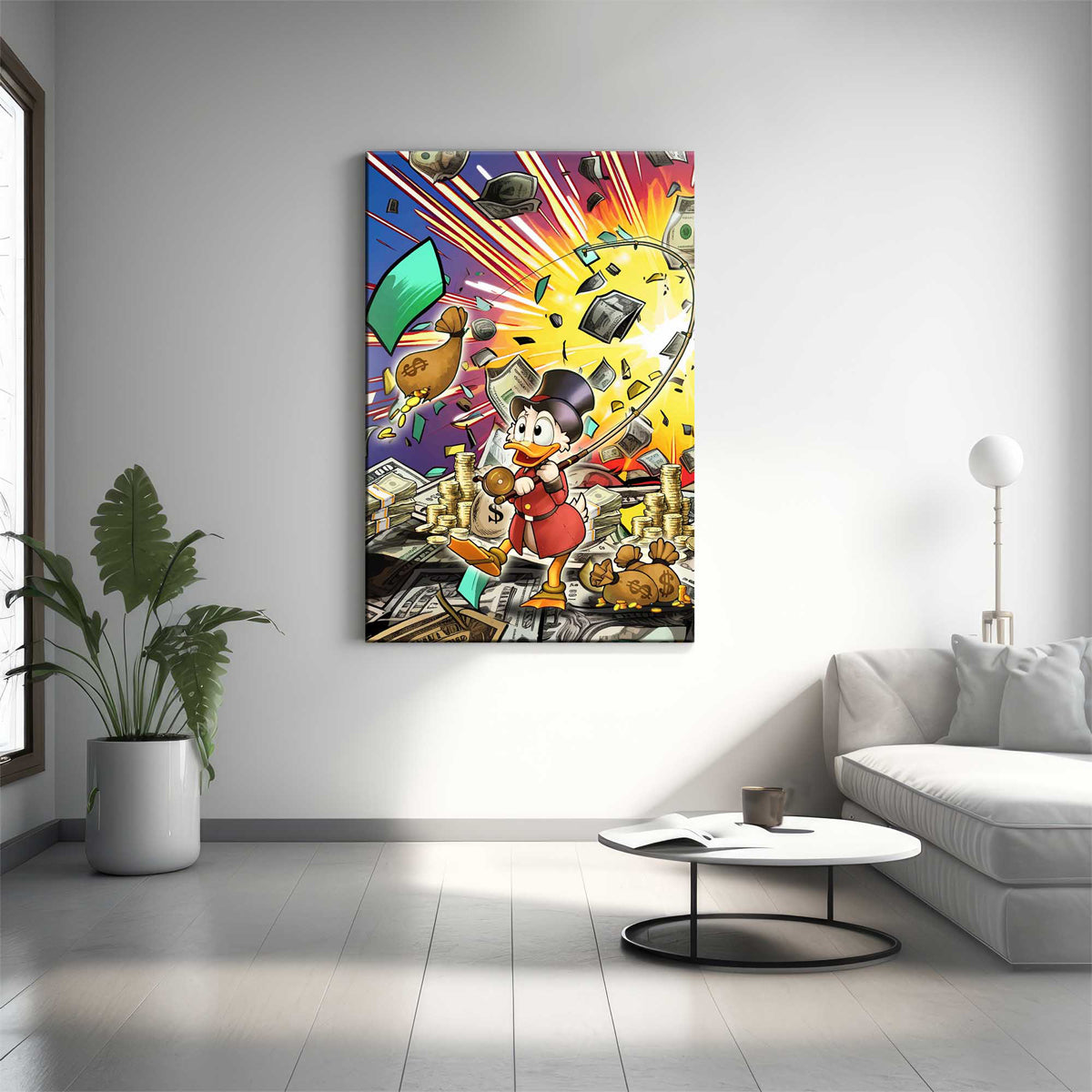 Scrooge McSuccess Canvas 