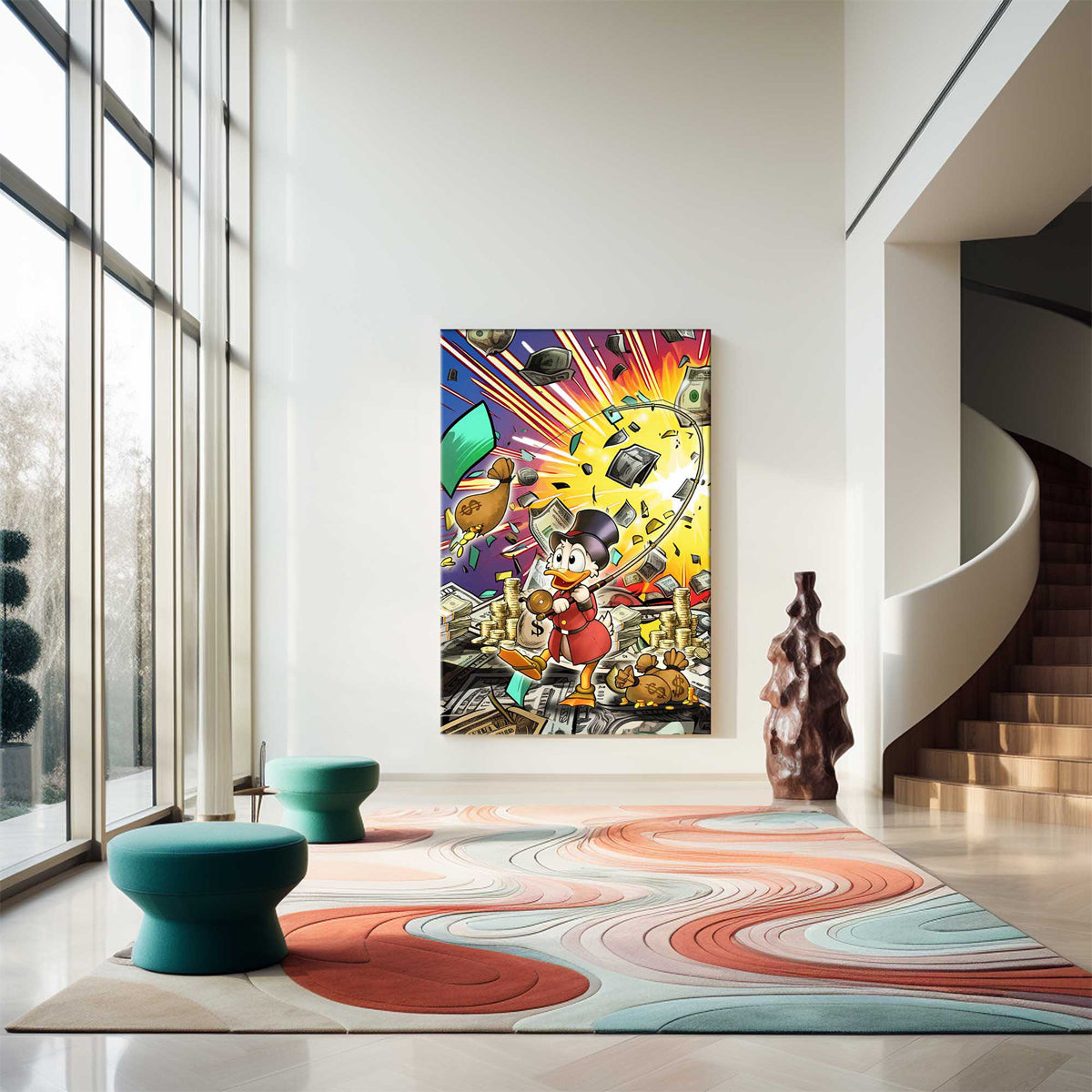 Scrooge McSuccess Canvas 