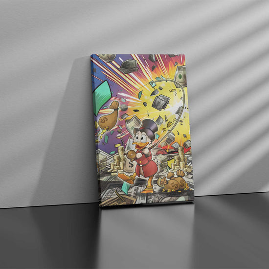 Scrooge McSuccess Canvas 