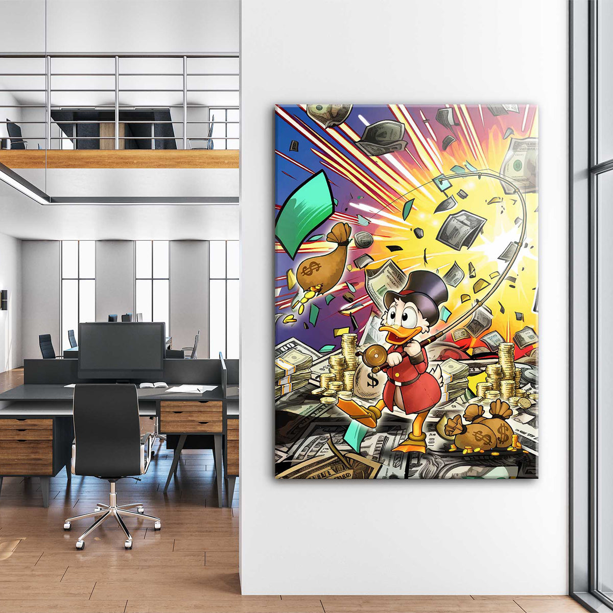 Scrooge McSuccess Canvas 