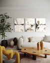 Silver Clouds Set Of 3 Wall Art 