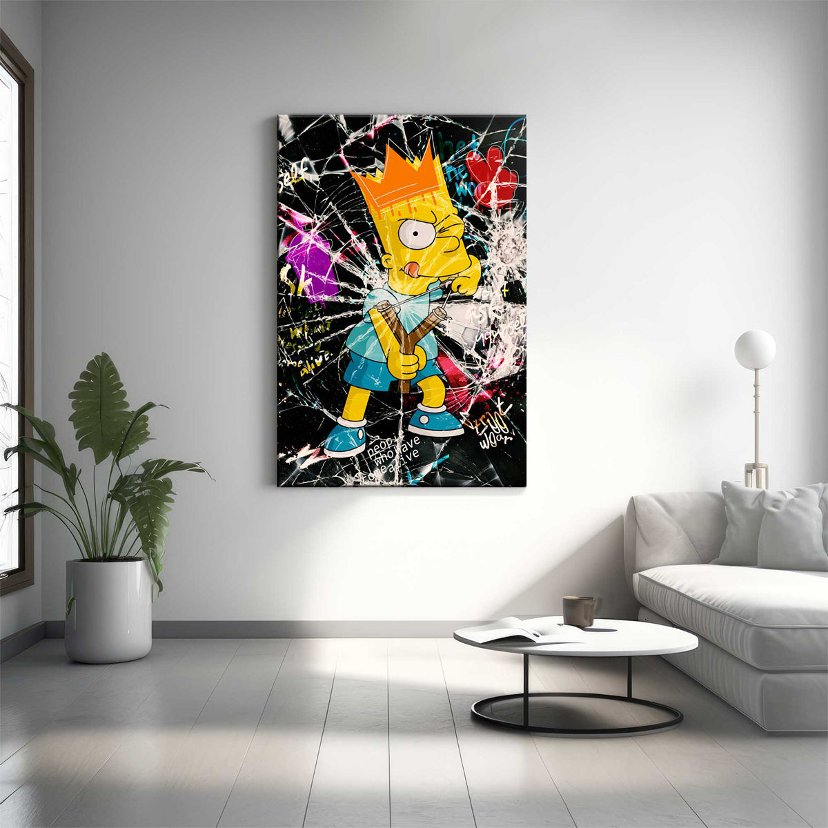 Simpson Cracked Canvas 