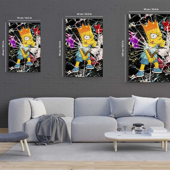 Simpson Cracked Canvas 