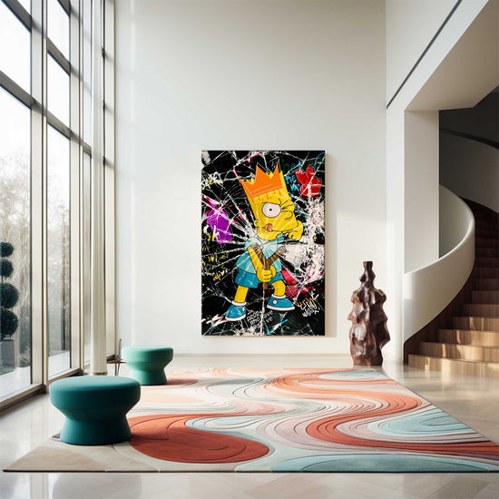 Simpson Cracked Canvas 