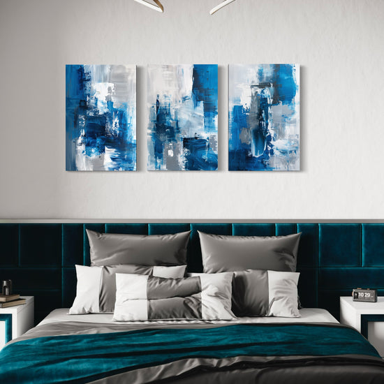 Skybound Splatter Set of 3 Wall Art