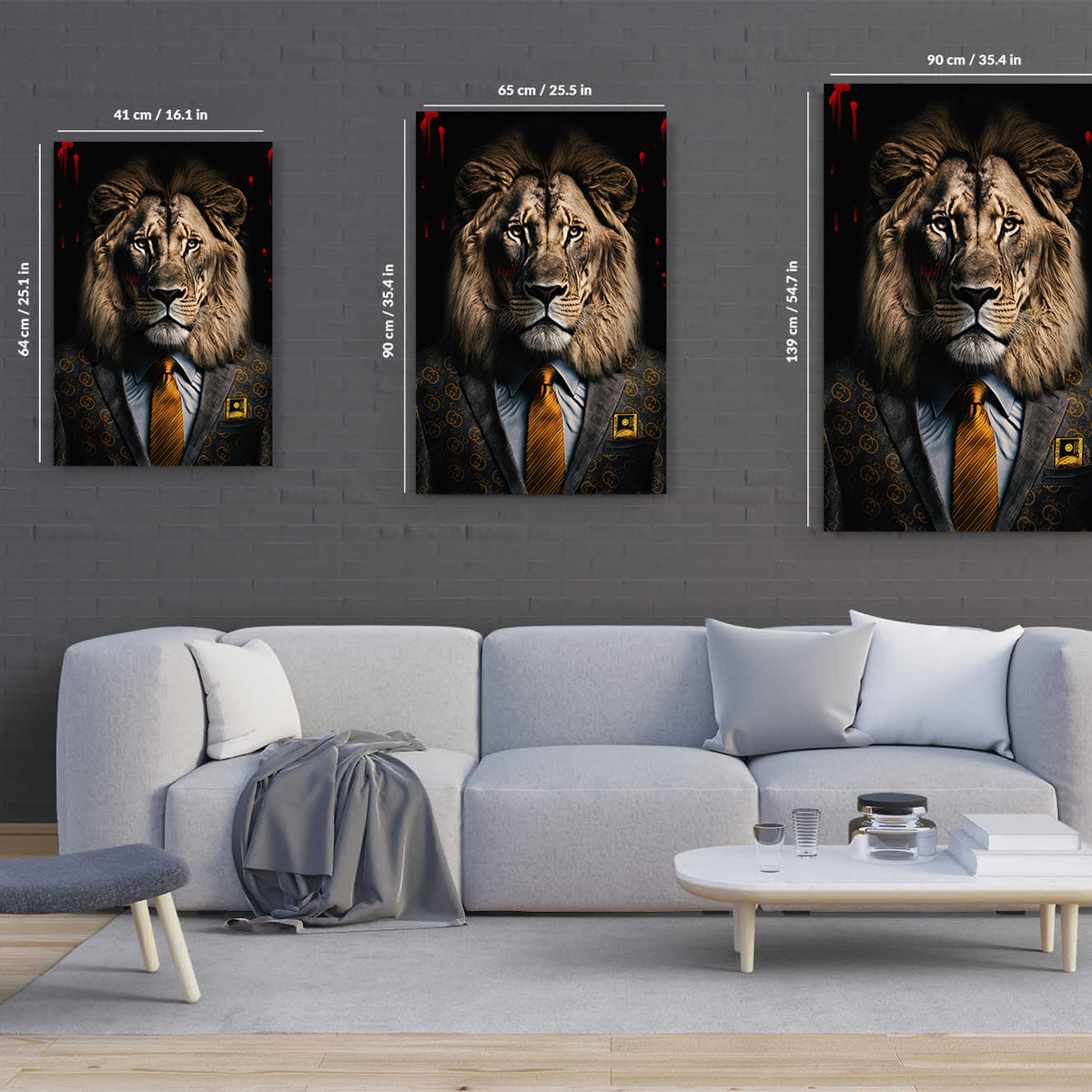Smart Lion Canvas 