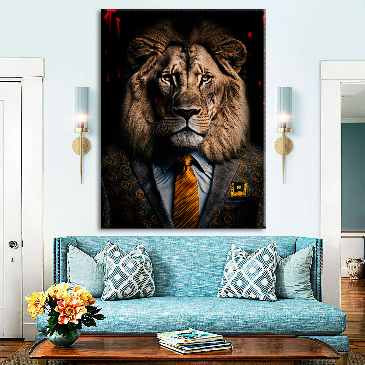 Smart Lion Canvas 