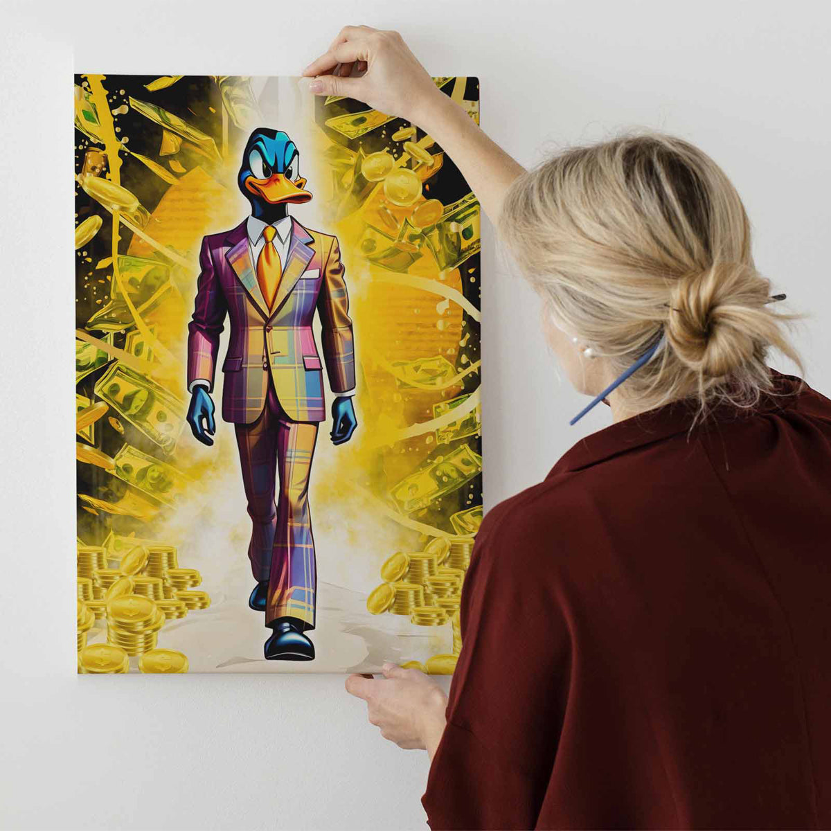 Smart Scrooge Canvas 