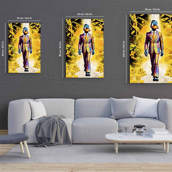 Smart Scrooge Canvas 