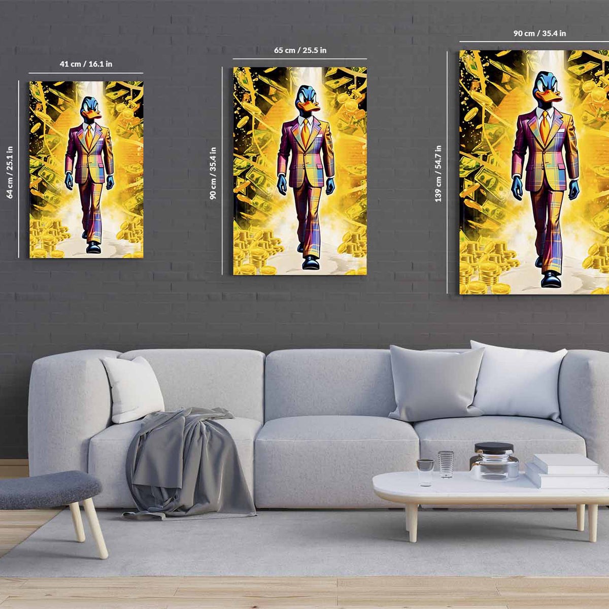 Smart Scrooge Canvas 