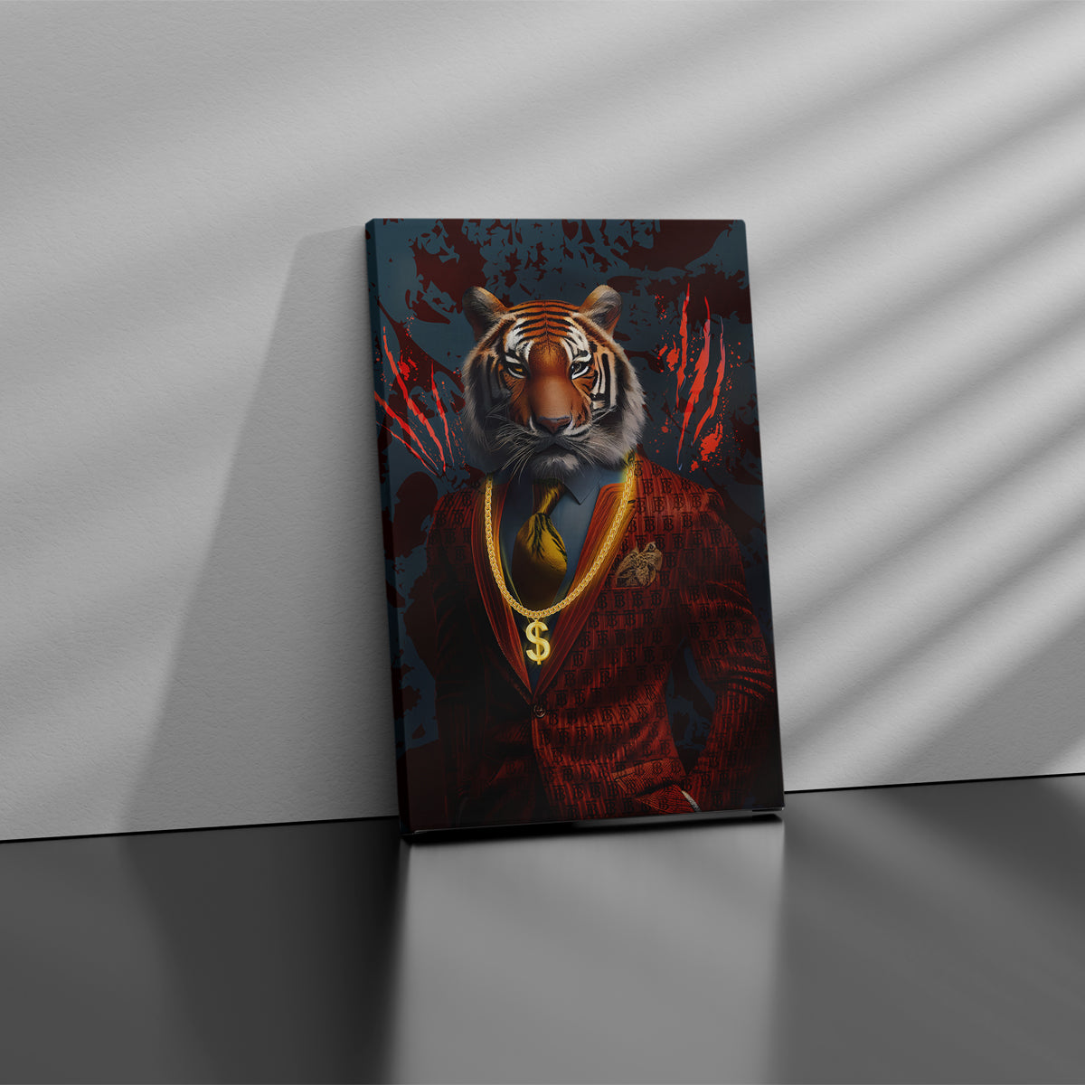 Smart Tiger Canvas 