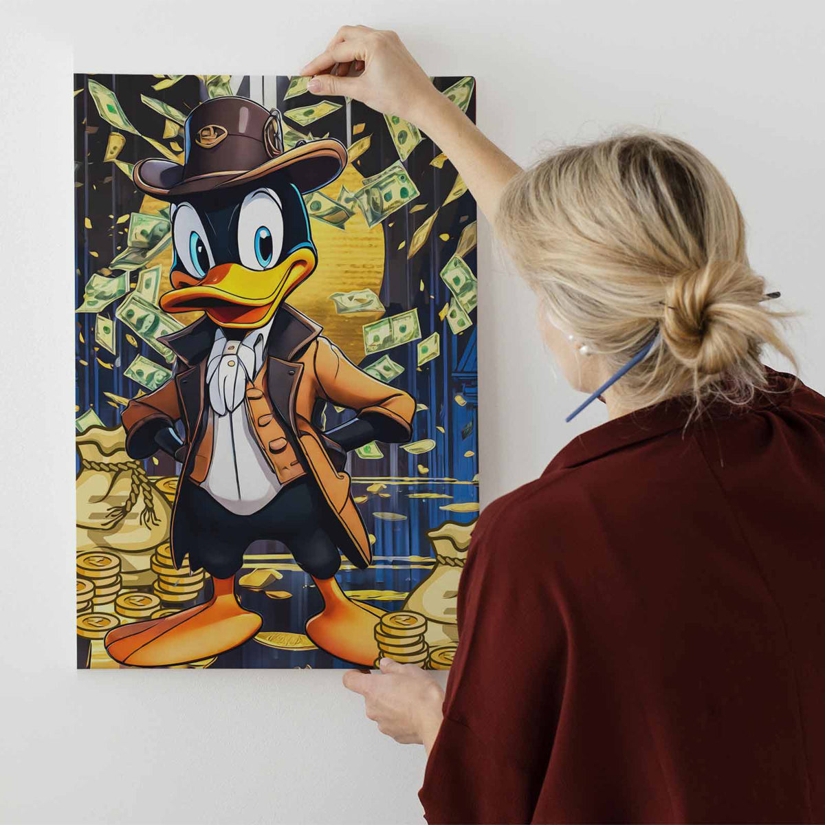 Successfull Scrooge Canvas 