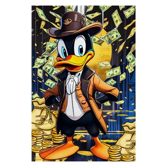 Successfull Scrooge Canvas 