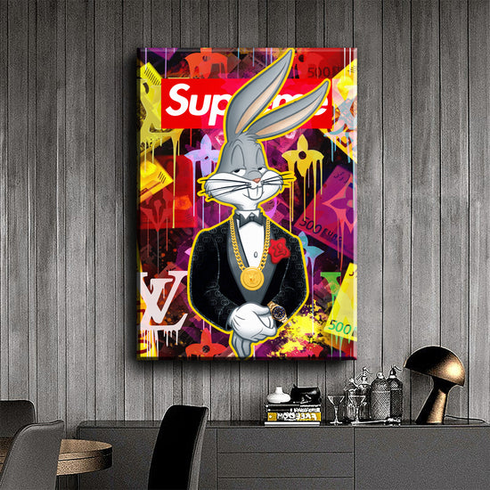 Sumpreme Micky Canvas 