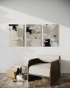 TIDAL DUST SET OF 3 WALL ART 