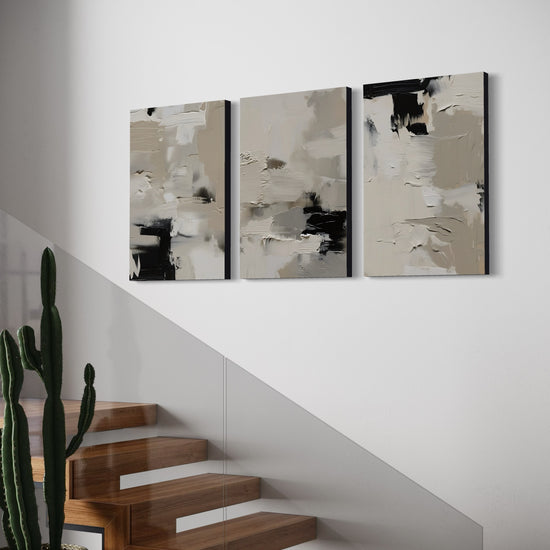 TIDAL DUST SET OF 3 WALL ART 