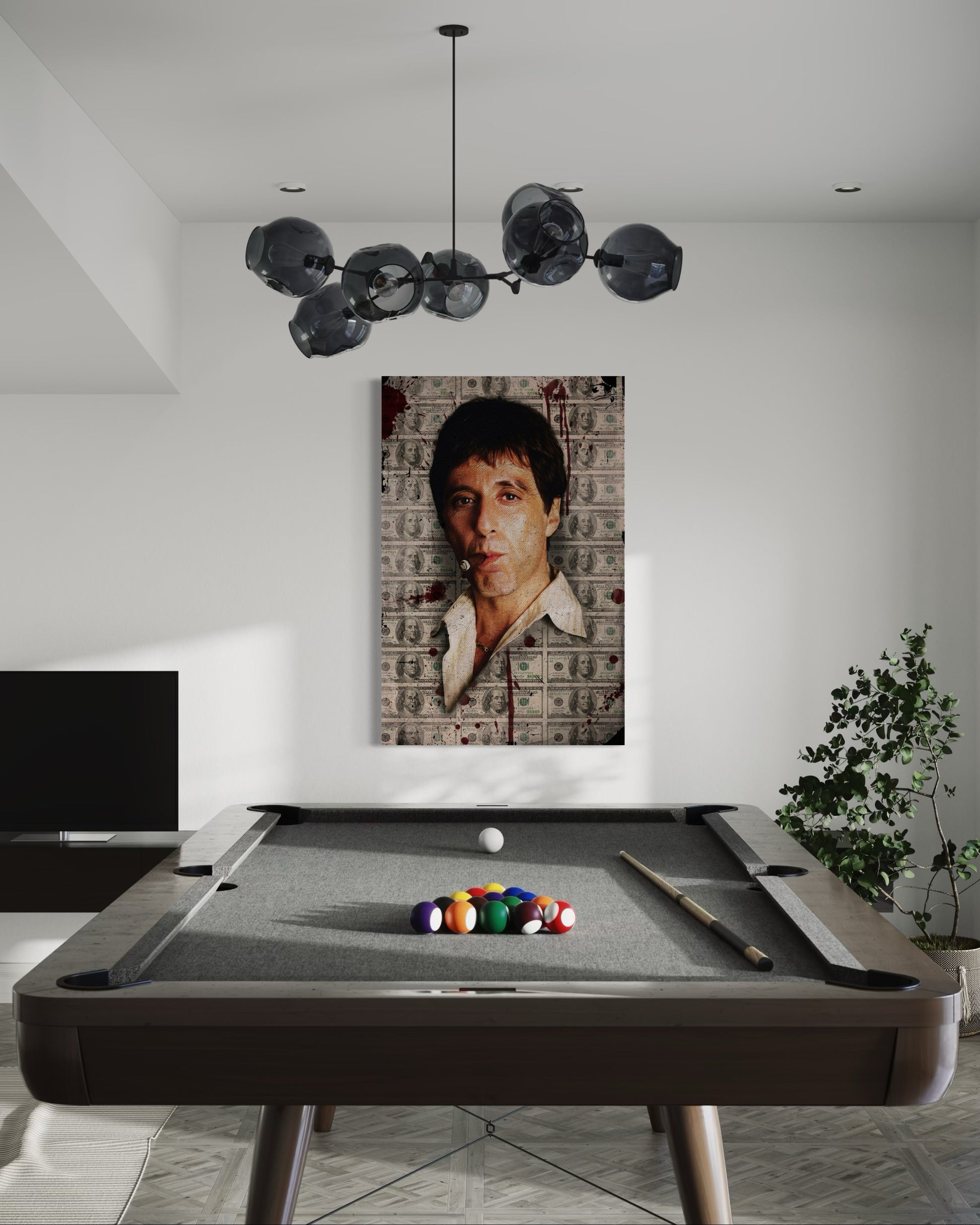 TONY MONTANA CANVAS 