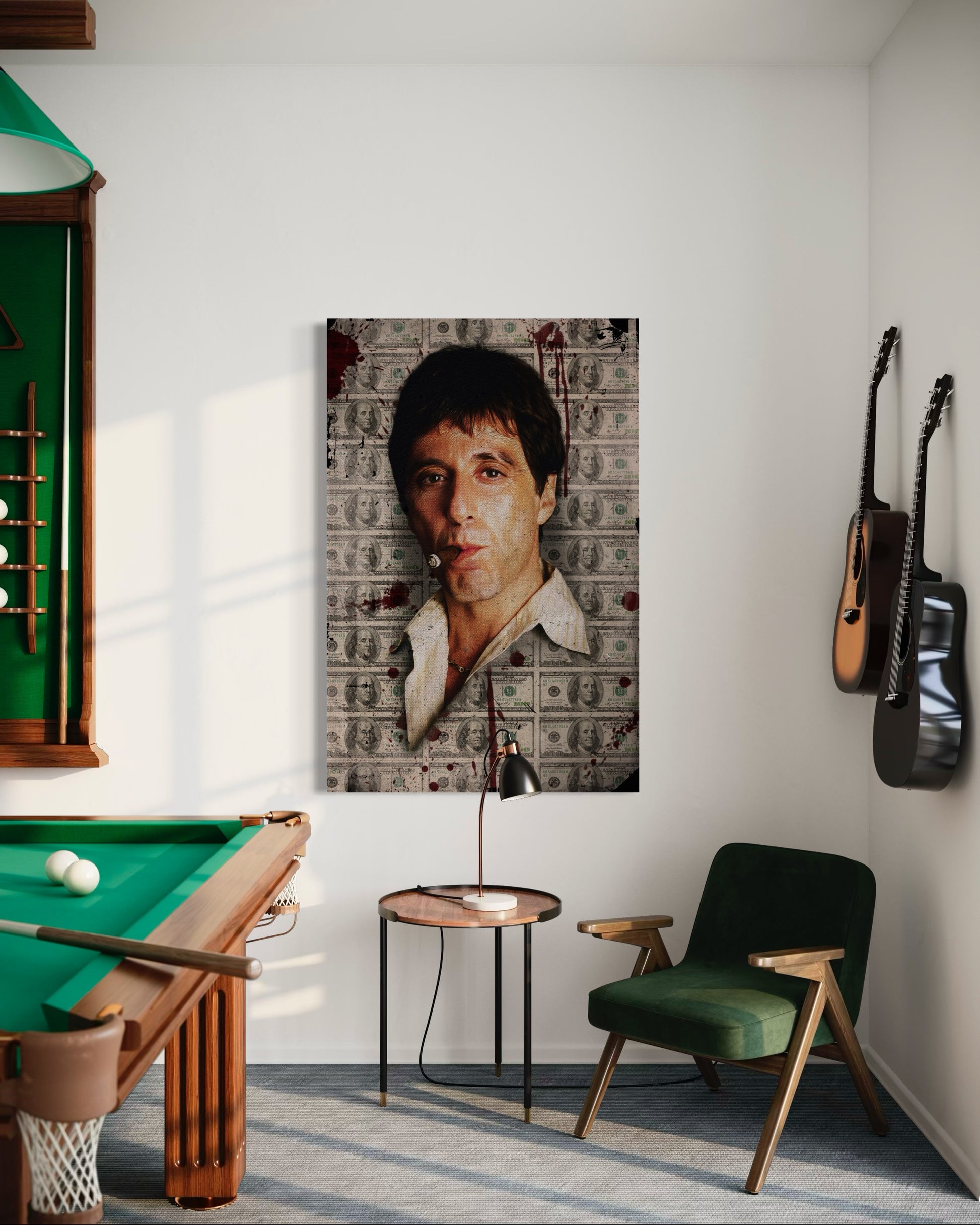 TONY MONTANA CANVAS 