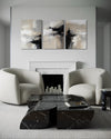 TRANQUIL DRIFT SET OF 3 WALL ART 