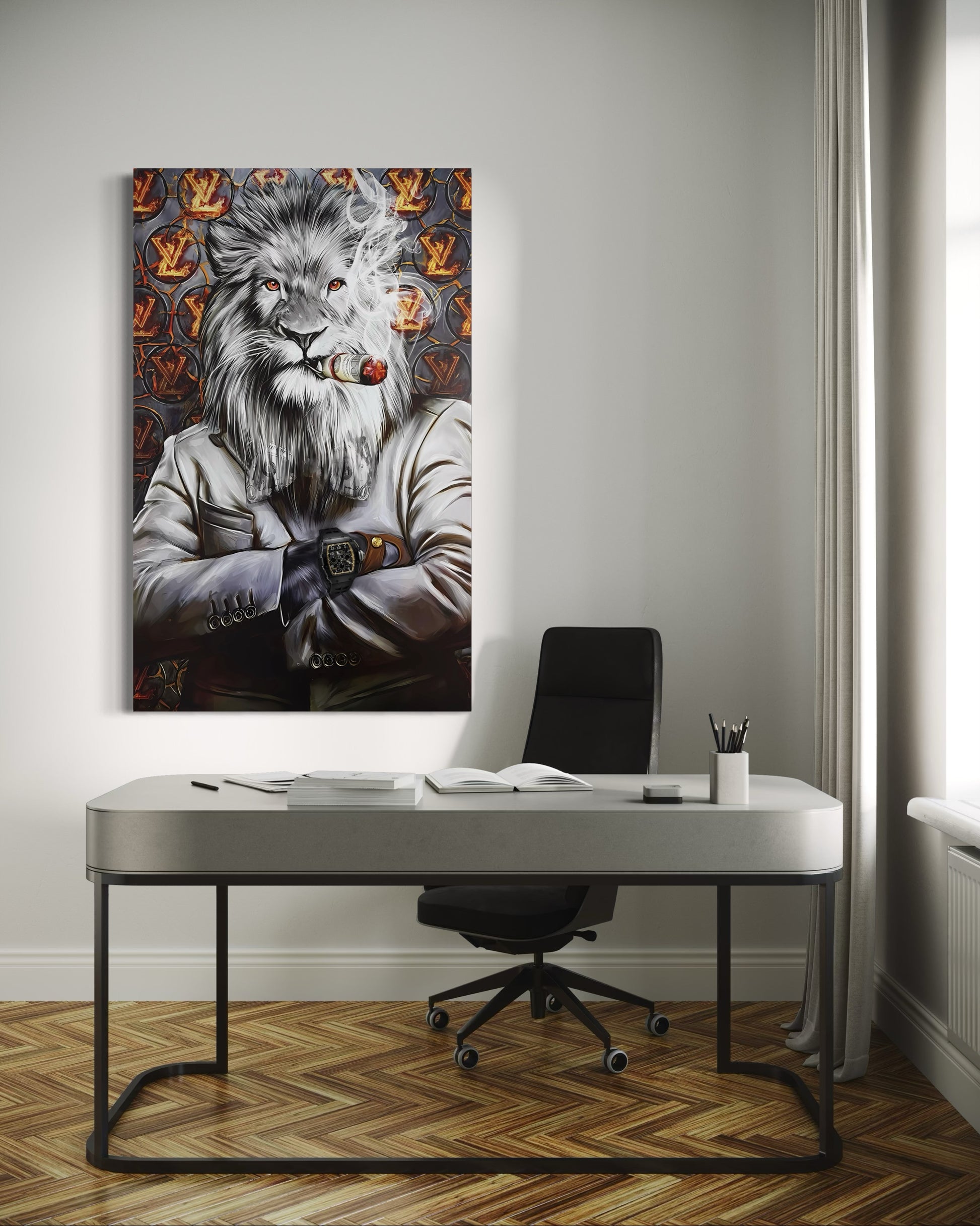 The Boss Lion Canvas 
