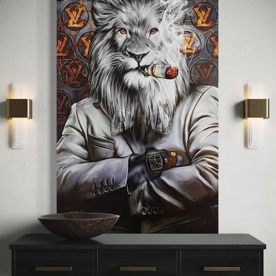 The Boss Lion Canvas 