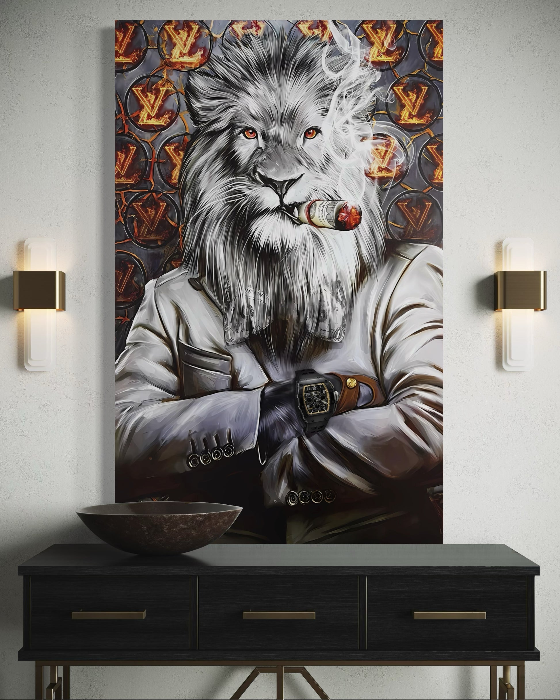 The Boss Lion Canvas 