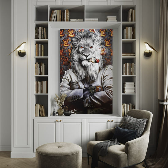 The Boss Lion Canvas 