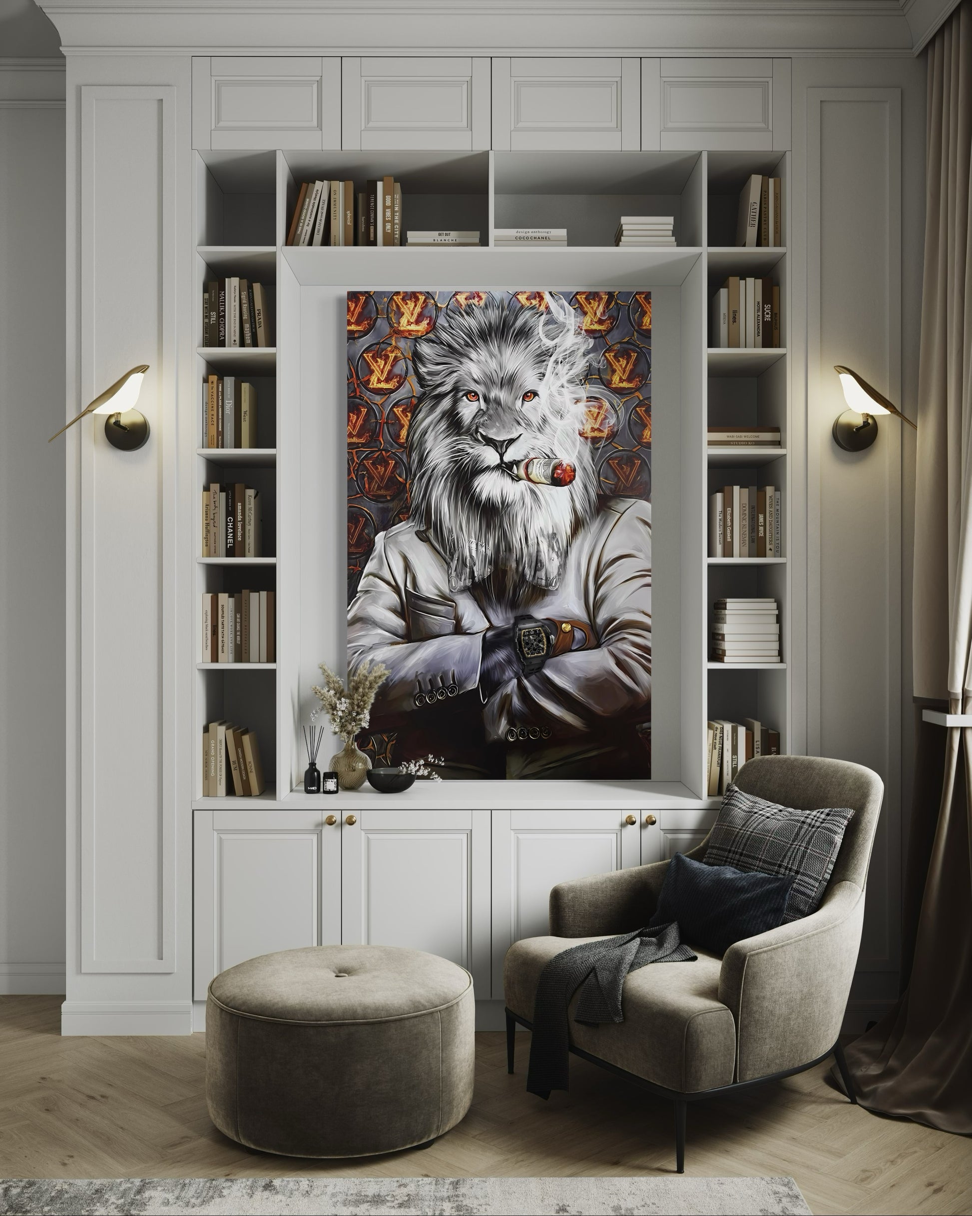 The Boss Lion Canvas 