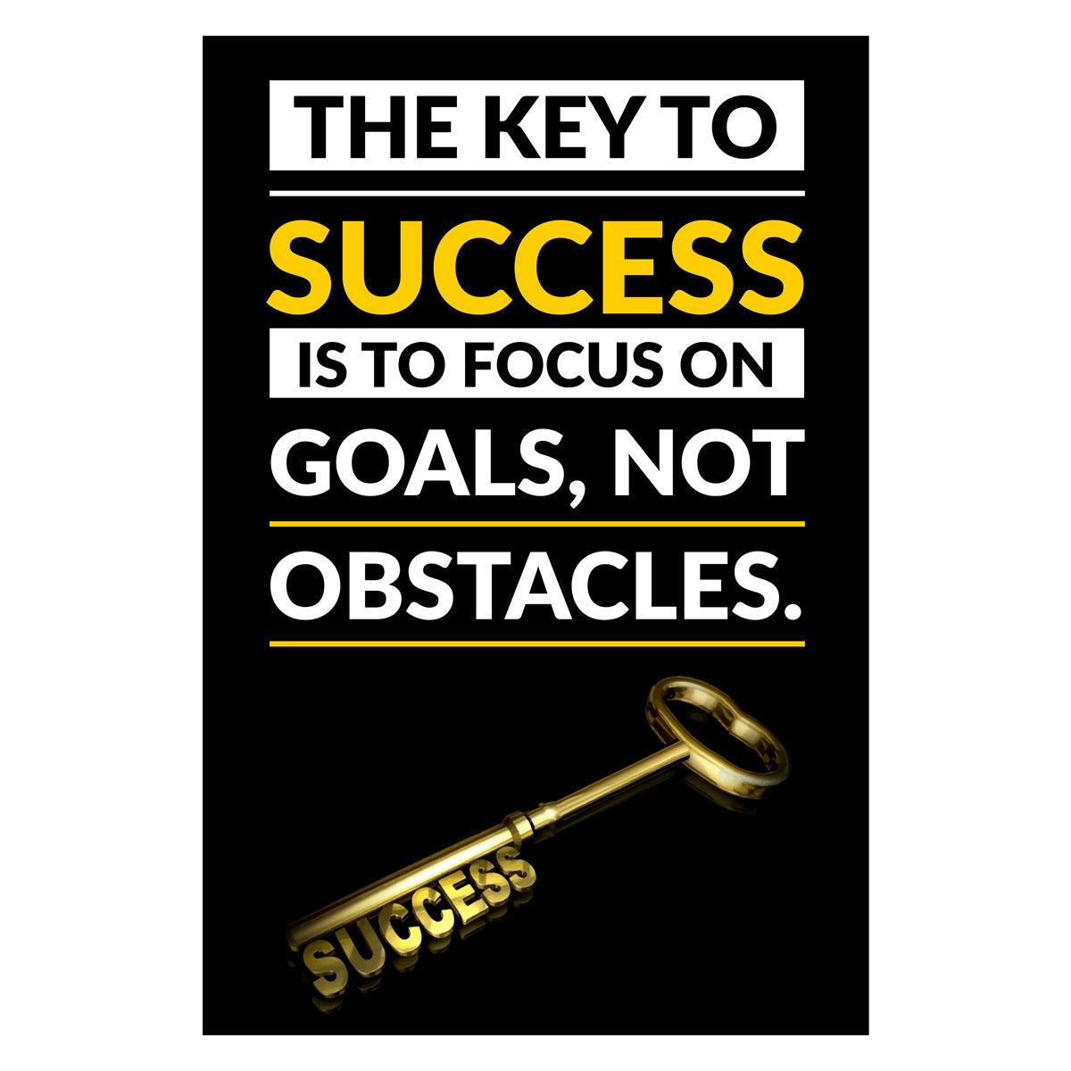 The Key To Success Canvas 