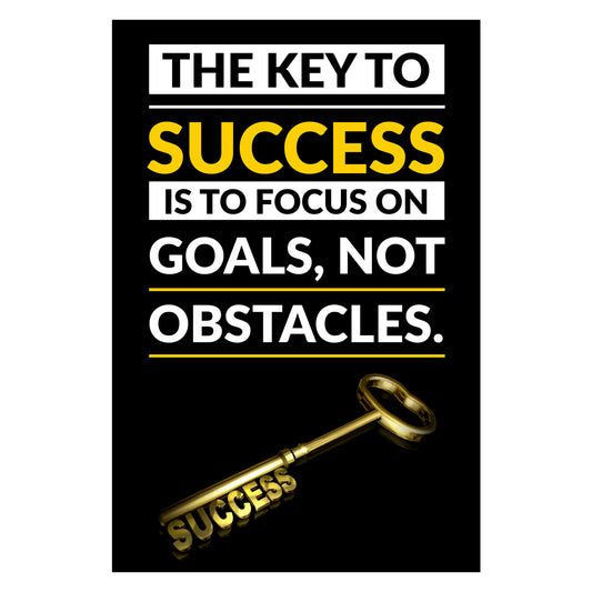 The Key To Success Canvas 
