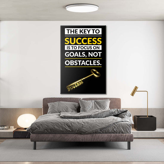 The Key To Success Canvas 