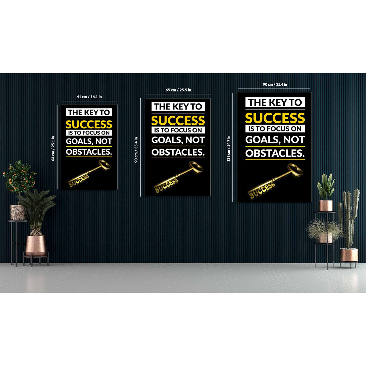 The Key To Success Canvas 