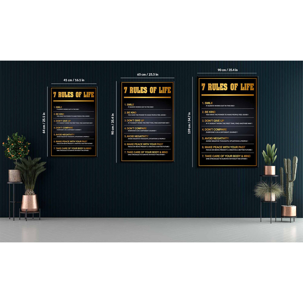 The Rules Of Life Canvas
