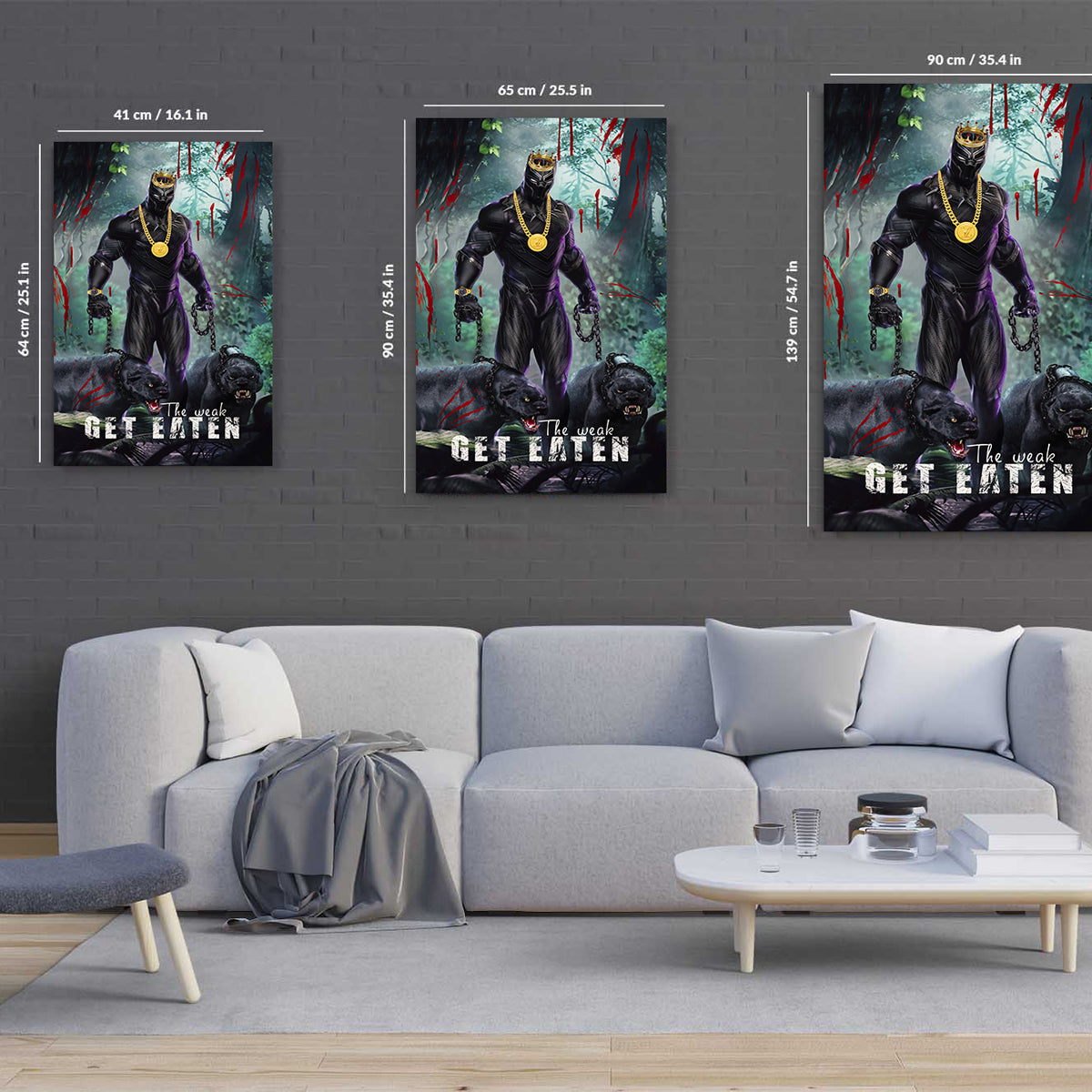 The Week Get Eaten Canvas 