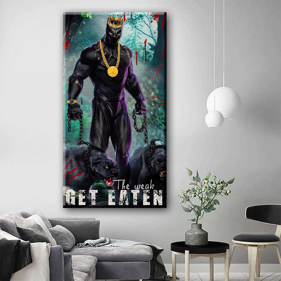 The Week Get Eaten Canvas 