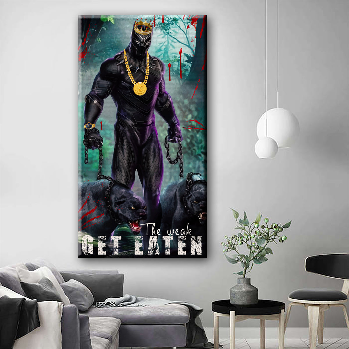The Week Get Eaten Canvas 